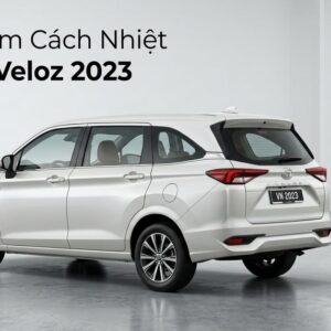 Dán Phim Cách Nhiệt Toyota Veloz 2023 Chính Hãng Cao Cấp Tại TPHCM