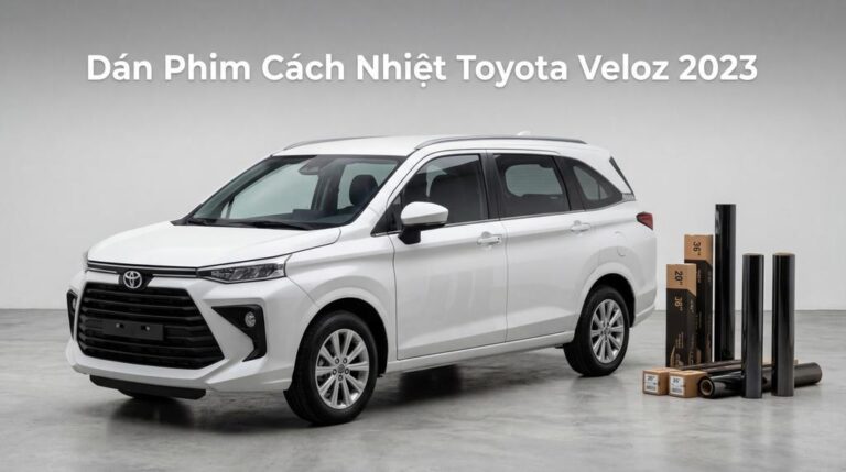 Dán Phim Cách Nhiệt Toyota Veloz 2023 Chính Hãng Cao Cấp TPHCM