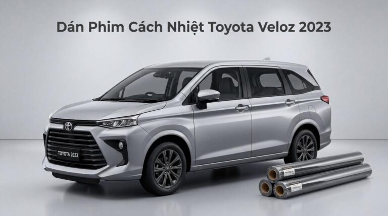 Dán Phim Cách Nhiệt Toyota Veloz 2023 Chính Hãng Cao Cấp TPHCM
