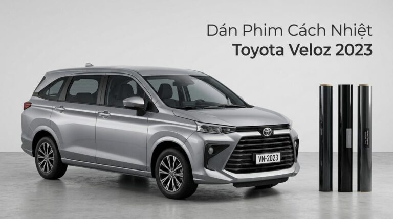 Dán Phim Cách Nhiệt Toyota Veloz 2023 Chính Hãng Cao Cấp TPHCM