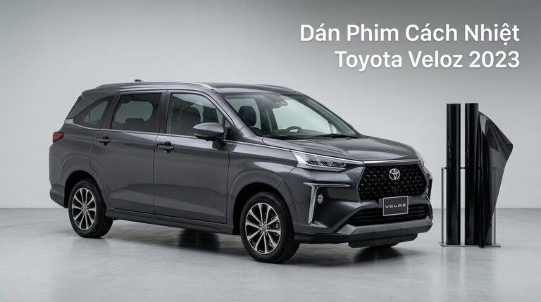 Dán Phim Cách Nhiệt Toyota Veloz 2023 Chính Hãng Cao Cấp TPHCM