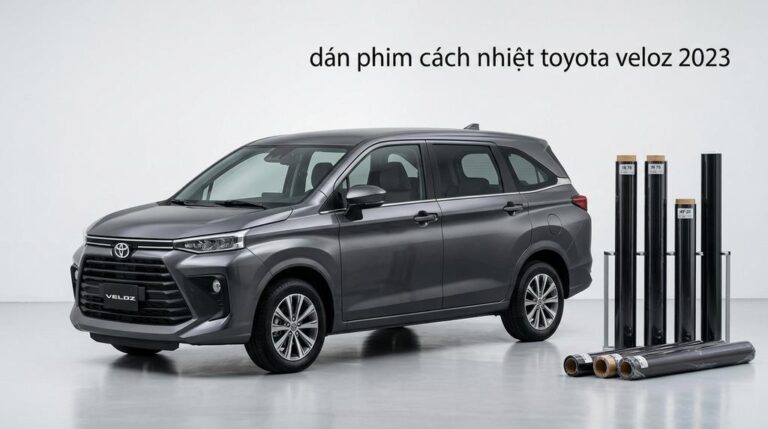 Dán Phim Cách Nhiệt Toyota Veloz 2023 Chính Hãng Cao Cấp TPHCM