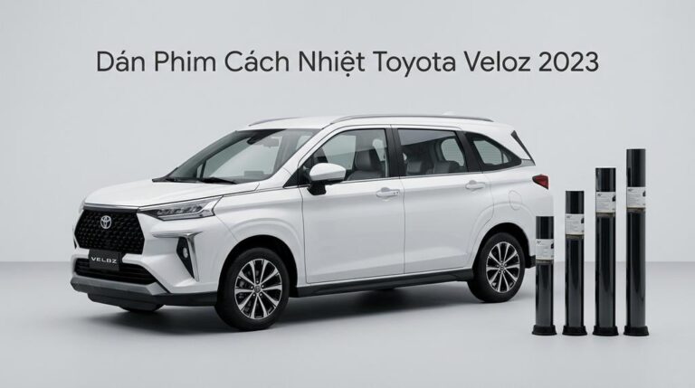 Dán Phim Cách Nhiệt Toyota Veloz 2023 Chính Hãng Lắp Đặt Tận Nơi
