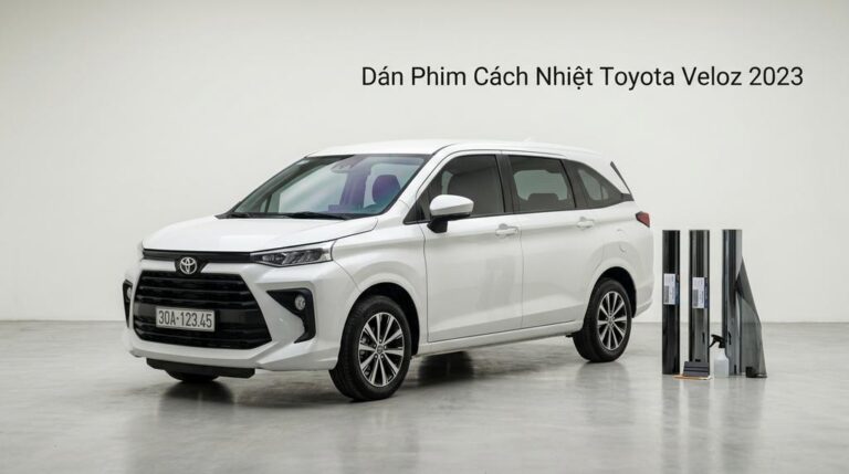 Dán Phim Cách Nhiệt Toyota Veloz 2023 Chính Hãng Uy Tín Tại TPHCM