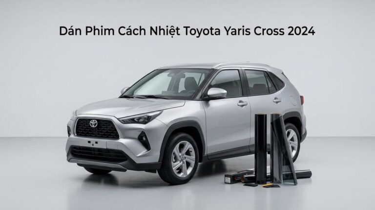 Dán Phim Cách Nhiệt Toyota Yaris Cross 2024 Chính Hãng Cao Cấp