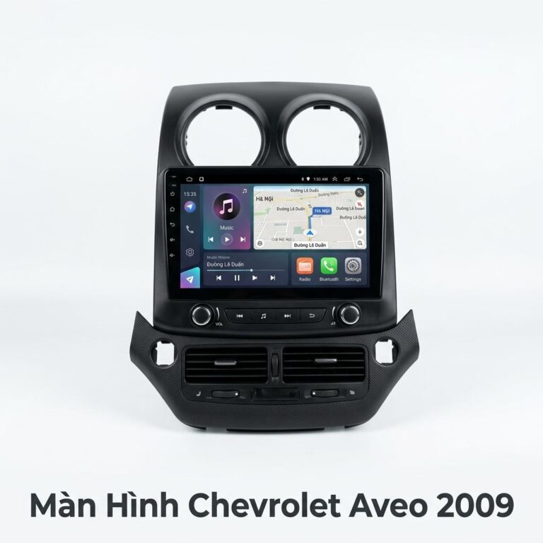 Màn Hình Android Chevrolet Aveo 2009 Chính Hãng - Lắp Đặt Tận Nơi TPHCM