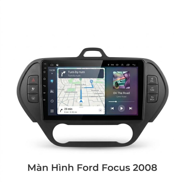 Màn Hình Android Ford Focus 2008 Chính Hãng, Lắp Đặt Tận Nơi Uy Tín