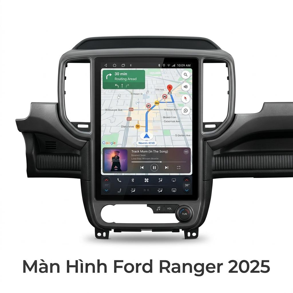 Màn Hình Android Ford Ranger 2025 Chính Hãng Zestech Lắp Đặt Tận Nơi chính hãng