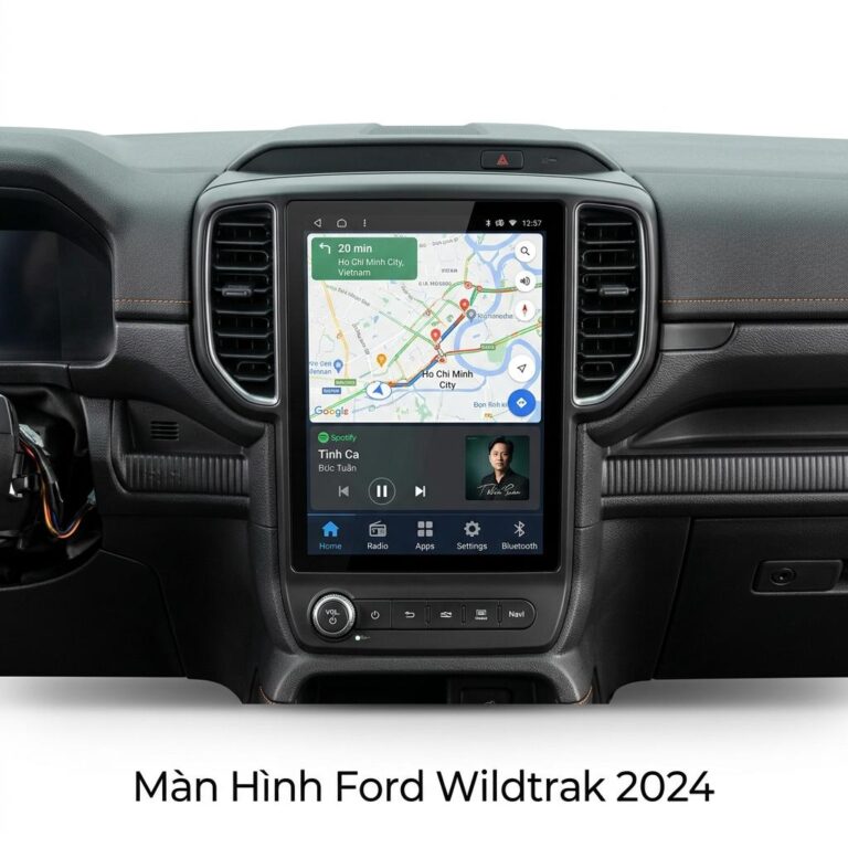 Màn Hình Android Ford Wildtrak 2024 Chính Hãng - Lắp Đặt Tận Nơi