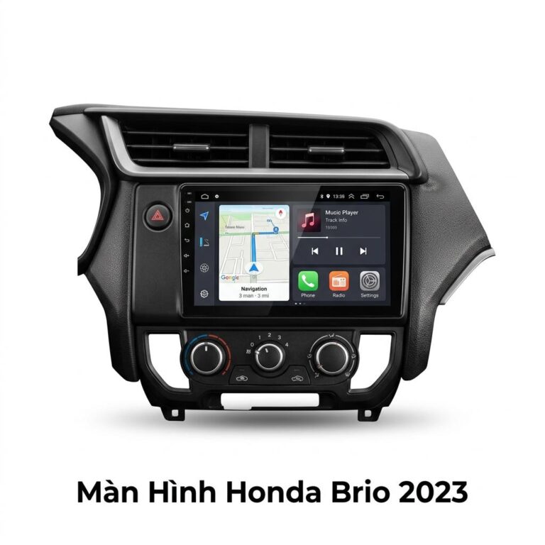 Màn Hình Android Honda Brio 2023 Chính Hãng, Lắp Đặt Tận Nơi TPHCM