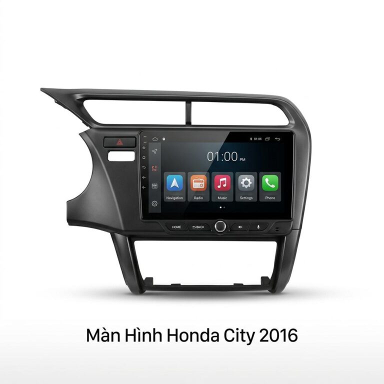 Màn Hình Android Honda City 2016 Chính Hãng, Lắp Đặt Tận Nơi TPHCM