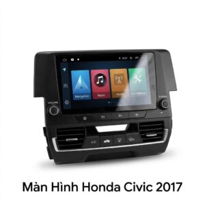 Màn Hình Android Honda Civic 2017 Chính Hãng Cấu Hình Cao Lắp Đặt Tận Nơi