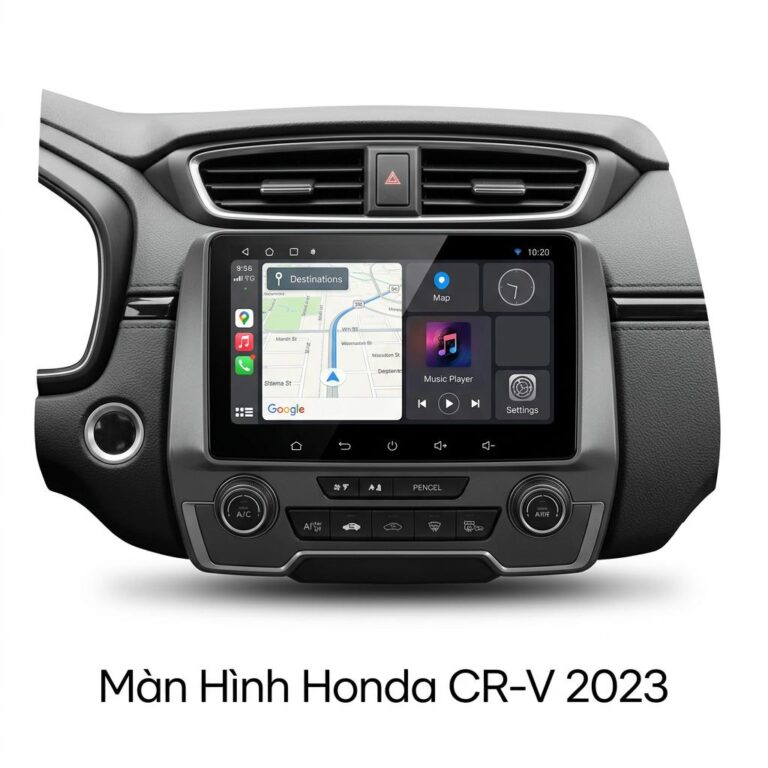 Màn Hình Android Honda CRV 2023 Chính Hãng, Lắp Đặt Tận Nơi TPHCM