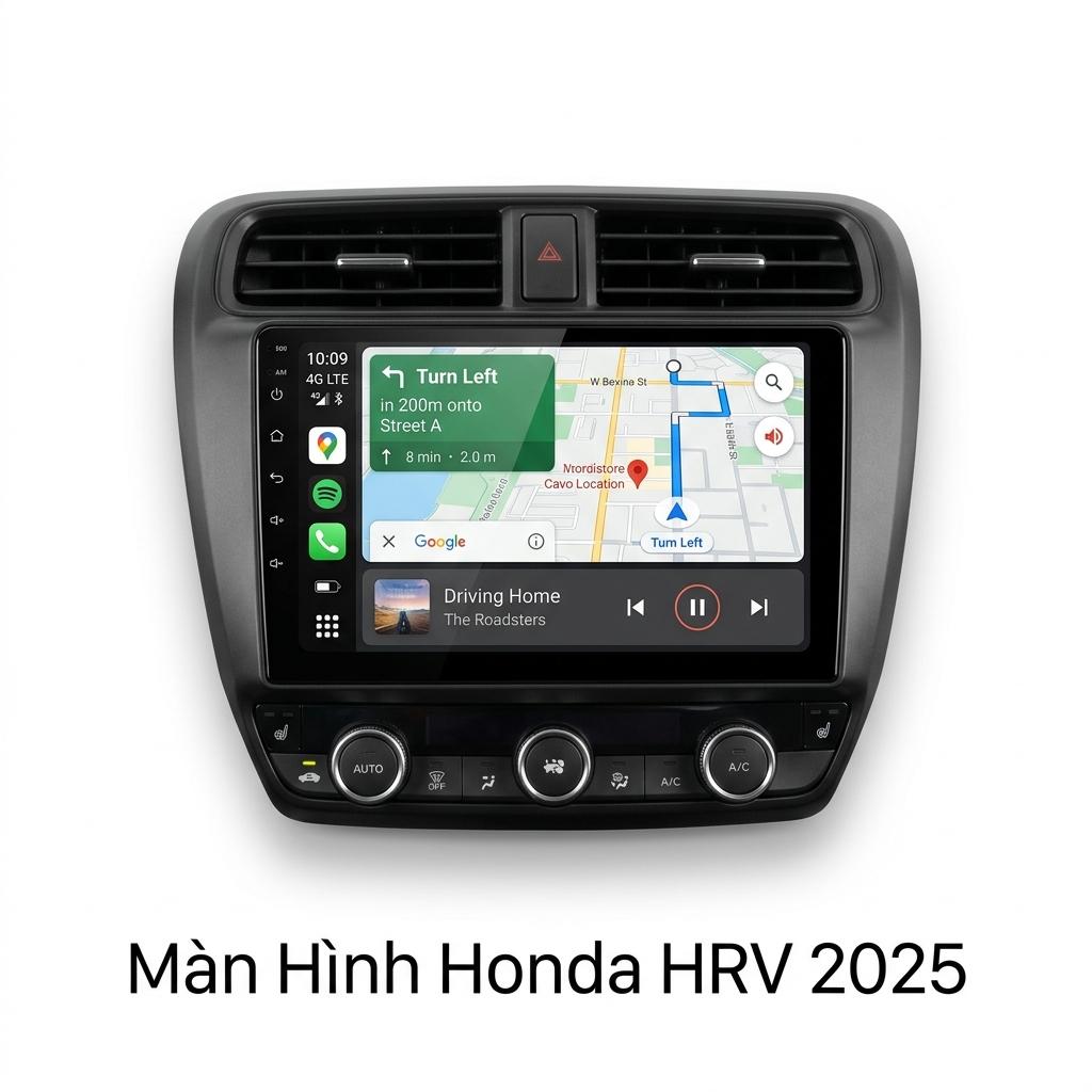 Màn Hình Android Honda HRV 2025 Chính Hãng Cấu Hình Cao Lắp Đặt Tận Nơi chính hãng