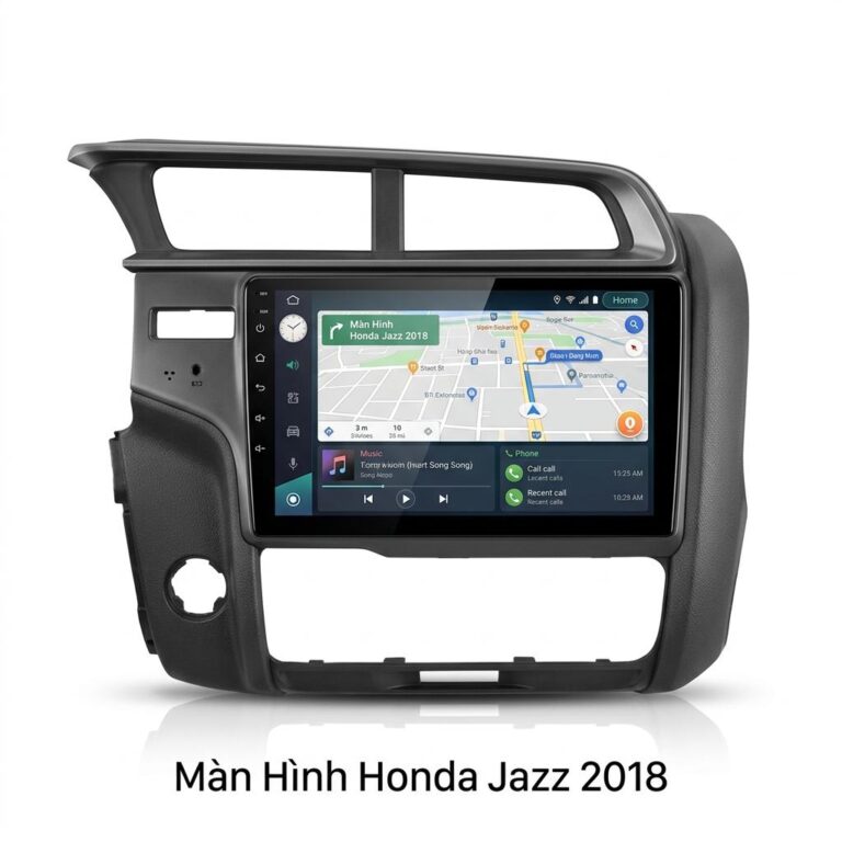 Màn Hình Android Honda Jazz 2018 Chính Hãng Tích Hợp Đa Nhiệm Mượt Mà