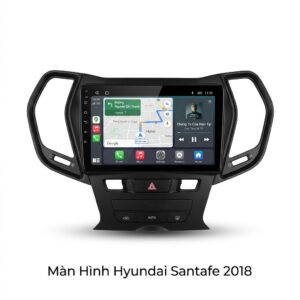 Màn Hình Android Hyundai Santafe 2018 Chính Hãng Tích Hợp Đa Nhiệm