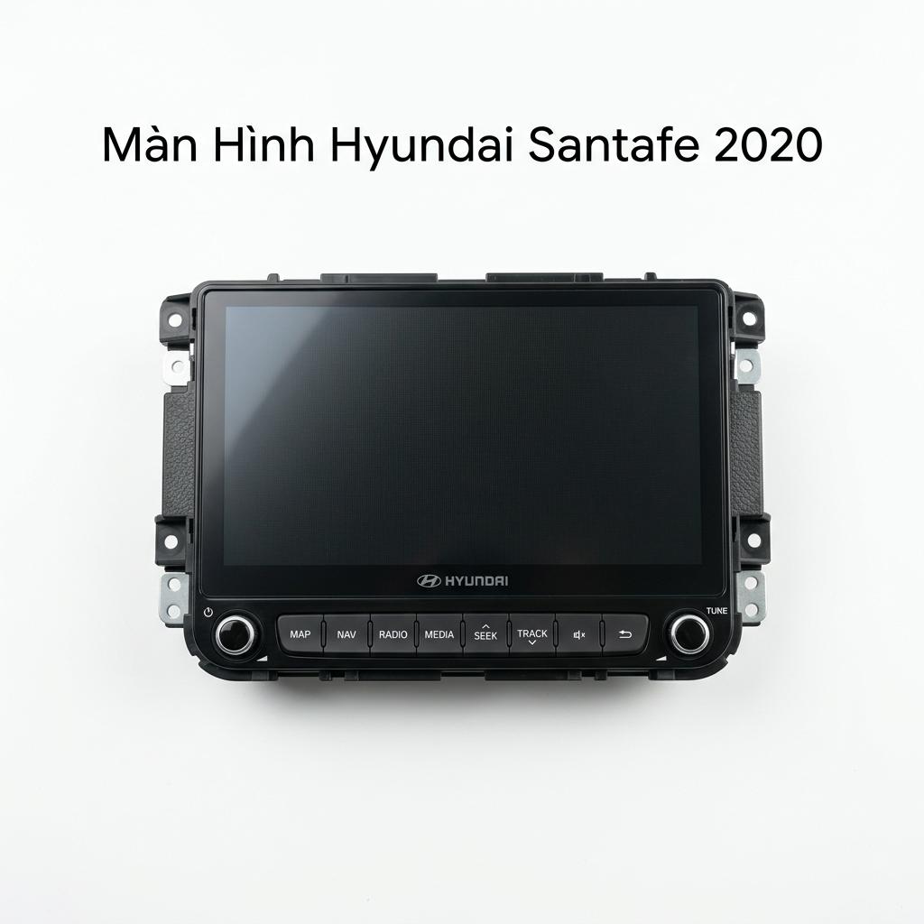 Màn Hình Android Hyundai Santafe 2020 Chính Hãng, Lắp Đặt Tận Nơi TPHCM chính hãng