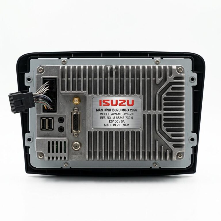 Màn Hình Android Isuzu Mu-X 2026 Chính Hãng Lắp Đặt Tận Nơi TPHCM