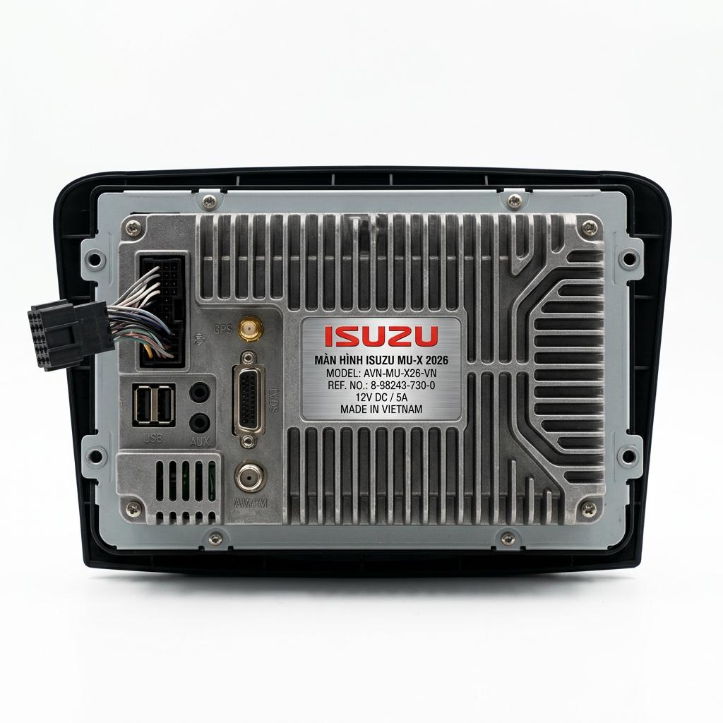 Màn Hình Android Isuzu Mu-X 2026 Chính Hãng Lắp Đặt Tận Nơi TPHCM chính hãng