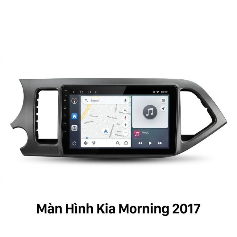 Màn Hình Android Kia Morning 2017 Chính Hãng Zestech Lắp Đặt Tận Nơi