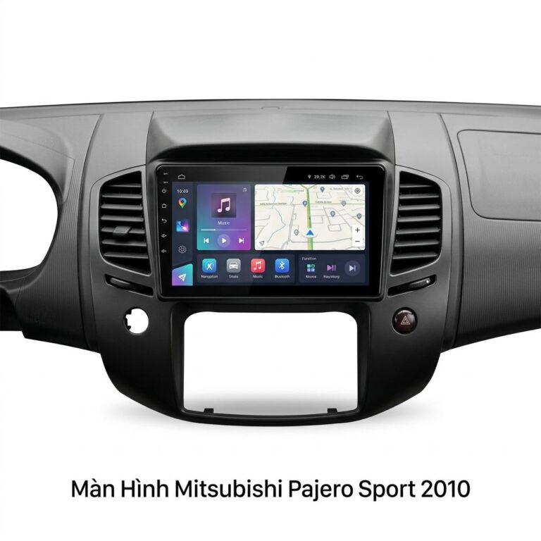 Màn Hình Android Mitsubishi Pajero Sport 2010 Lắp Đặt Tận Nơi Uy Tín