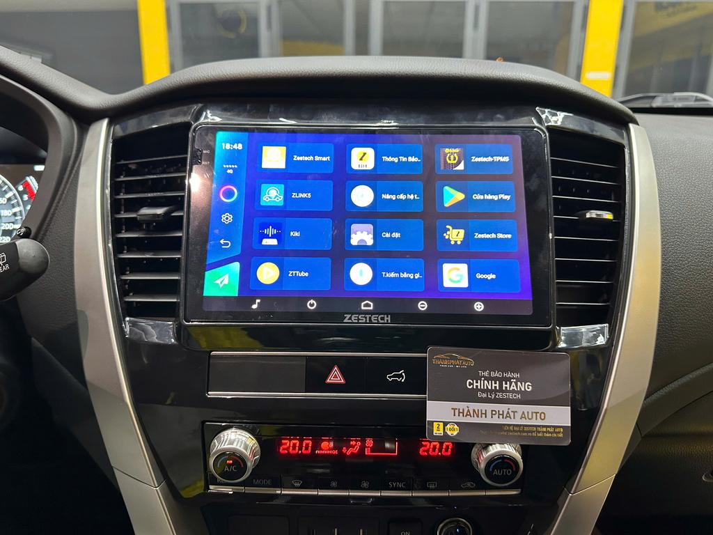 Màn Hình Android Mitsubishi Pajero Sport 2024 Lắp Đặt Tận Nơi Uy Tín chính hãng 3