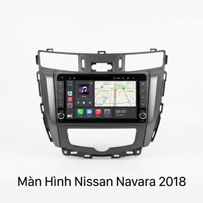 Màn Hình Android Nissan Navara 2018 Chính Hãng Tích Hợp Đa Nhiệm Thông Minh