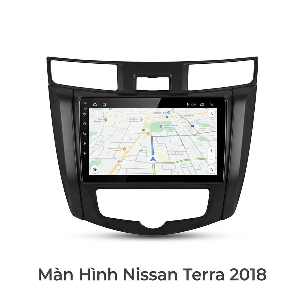 Màn Hình Android Nissan Terra 2018 Chính Hãng Tích Hợp Đa Nhiệm chính hãng