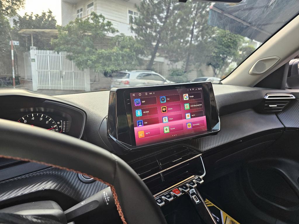 Màn Hình Android Peugeot 2008 2025 Lắp Đặt Tận Nơi Uy Tín chính hãng 3