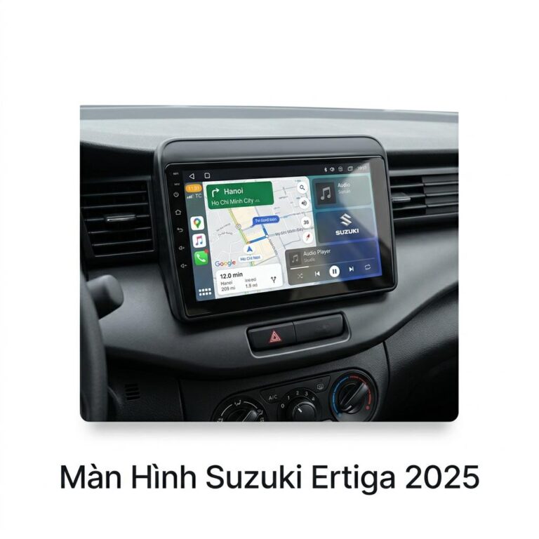 Màn Hình Android Suzuki Ertiga 2025 Lắp Đặt Tận Nơi Uy Tín