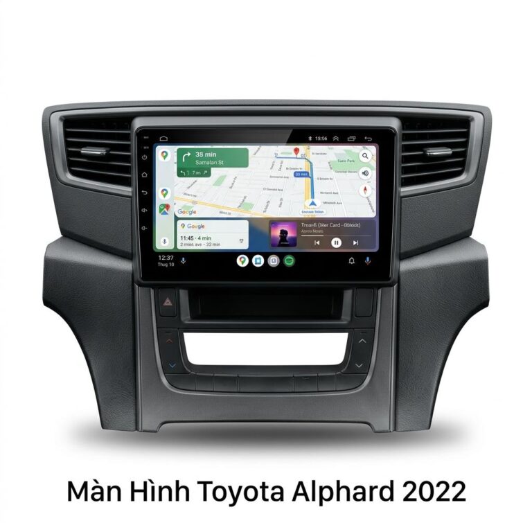 Màn Hình Android Toyota Alphard 2022 Chính Hãng Tích Hợp Đa Nhiệm