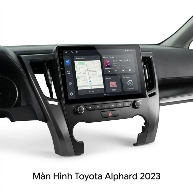 Màn Hình Android Toyota Alphard 2023 Chính Hãng Lắp Đặt Tận Nơi