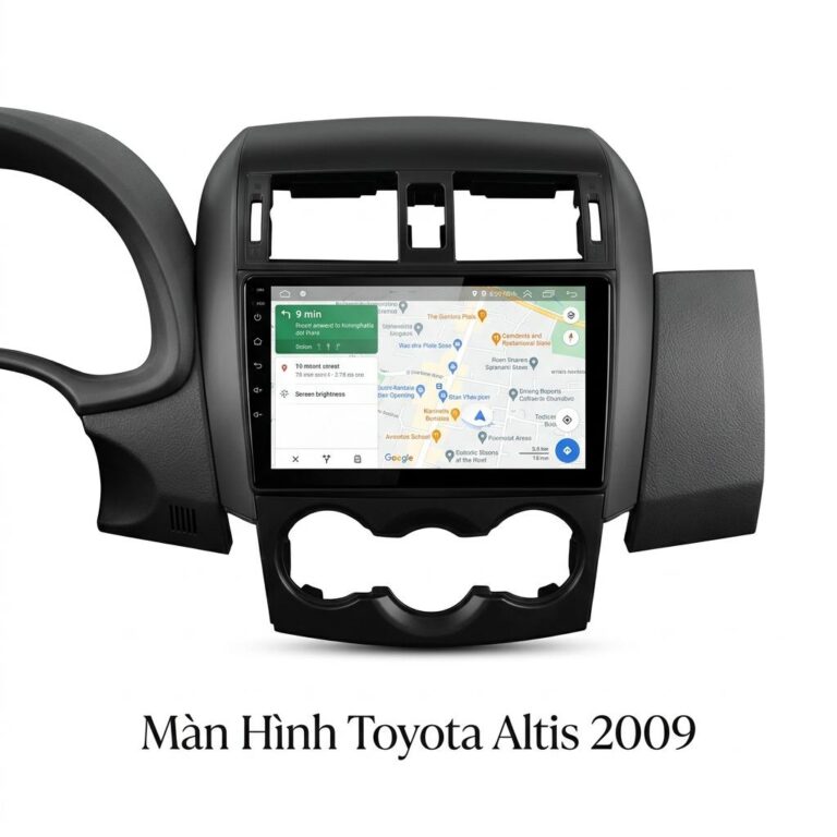 Màn Hình Android Toyota Altis 2009 Cao Cấp Lắp Đặt Tận Nơi