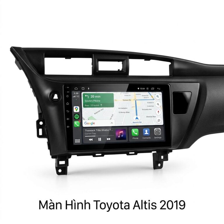 Màn Hình Android Toyota Altis 2019 Chính Hãng Zestech Lắp Đặt Tận Nơi
