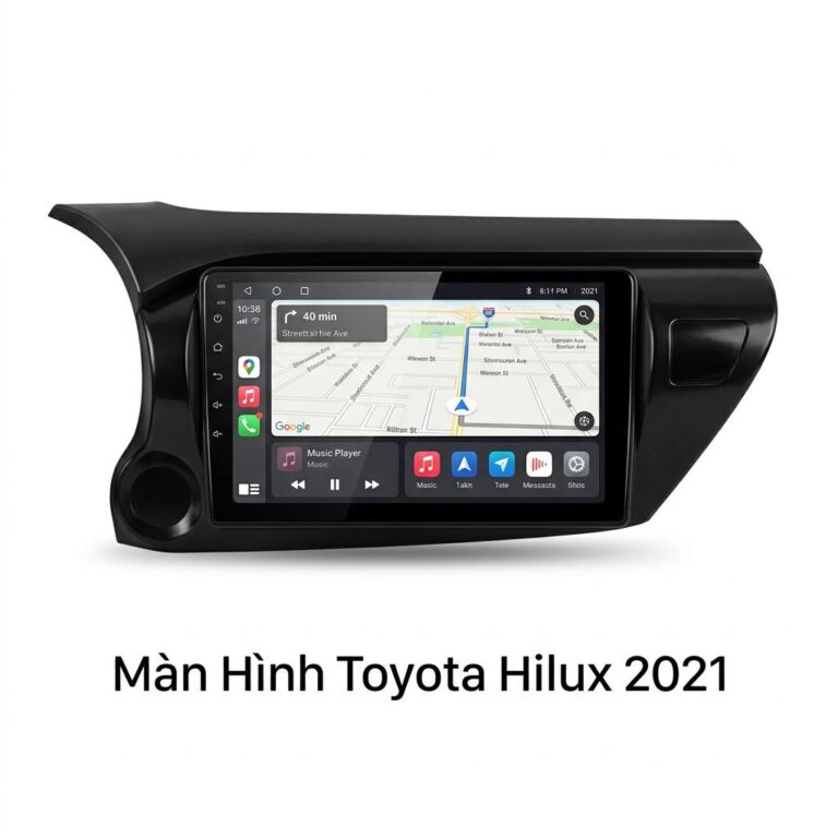 Màn Hình Android Toyota Hilux 2021 Chính Hãng Công Nghệ Cao TPHCM