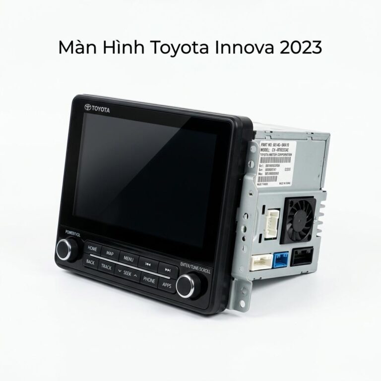 Màn Hình Android Toyota Innova 2023 Chính Hãng Lắp Đặt Tận Nơi TPHCM