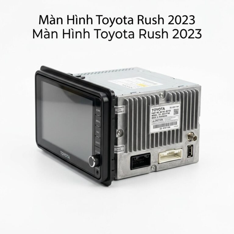 Màn Hình Android Toyota Rush 2023 Chính Hãng Cấu Hình Mạnh Mẽ