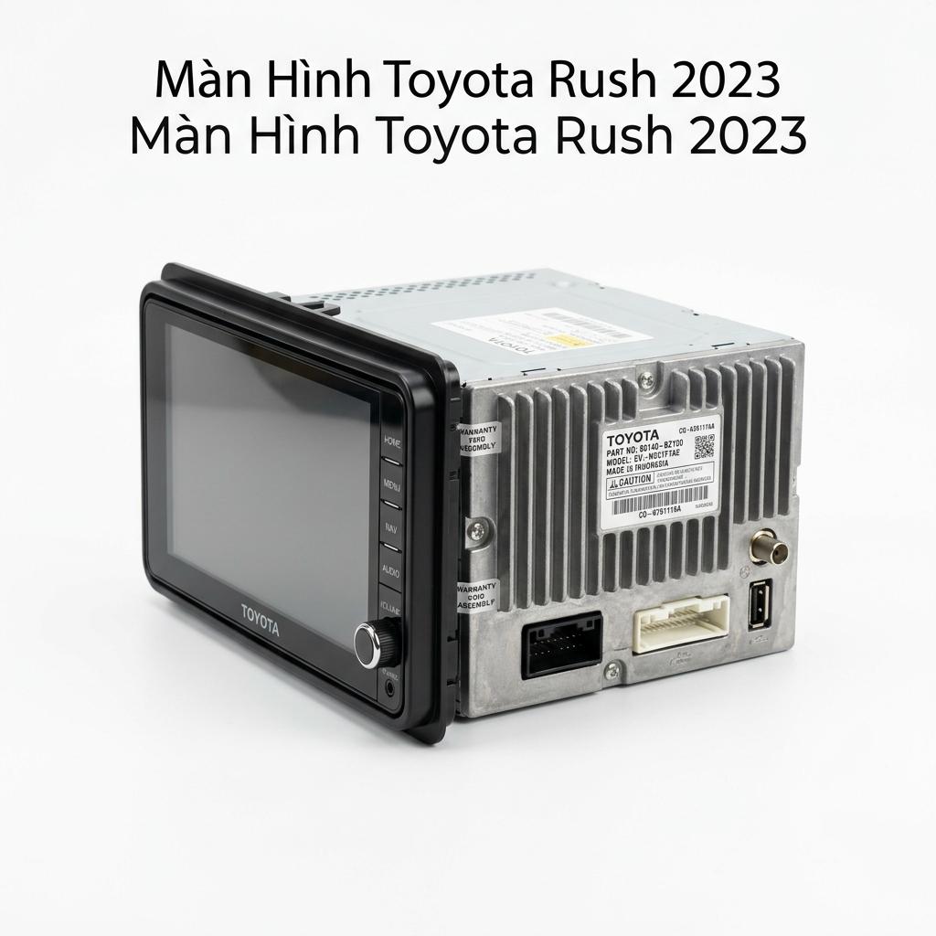 Màn Hình Android Toyota Rush 2023 Chính Hãng Cấu Hình Mạnh Mẽ chính hãng