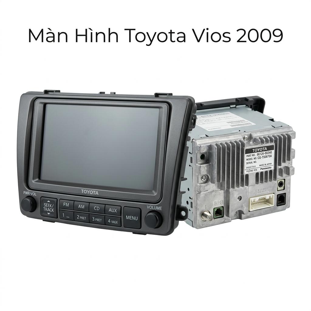 Màn Hình Android Toyota Vios 2009 Chính Hãng Cấu Hình Cao Lắp Đặt Tận Nơi chính hãng