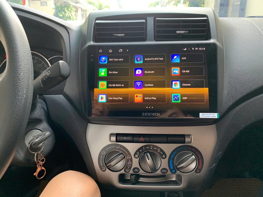 Màn Hình Android Toyota Wigo 2022 Cao Cấp Lắp Đặt Tận Nơi chính hãng 2