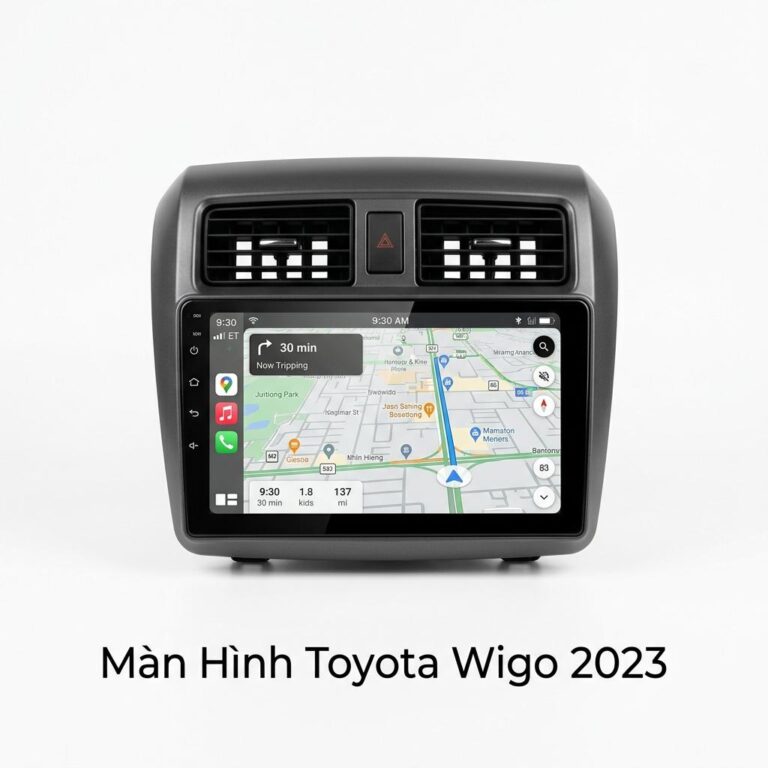Màn Hình Android Toyota Wigo 2023 Chính Hãng, Lắp Đặt Tận Nơi TPHCM