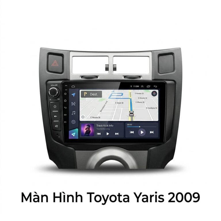 Màn Hình Android Toyota Yaris 2009 Cao Cấp Lắp Đặt Tận Nơi TPHCM