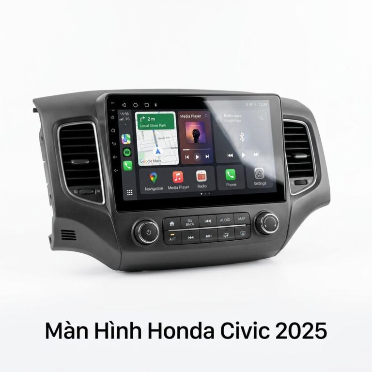 Màn Hình Android Zestech Cho Honda Civic 2025 Chính Hãng Lắp Đặt Tận Nơi