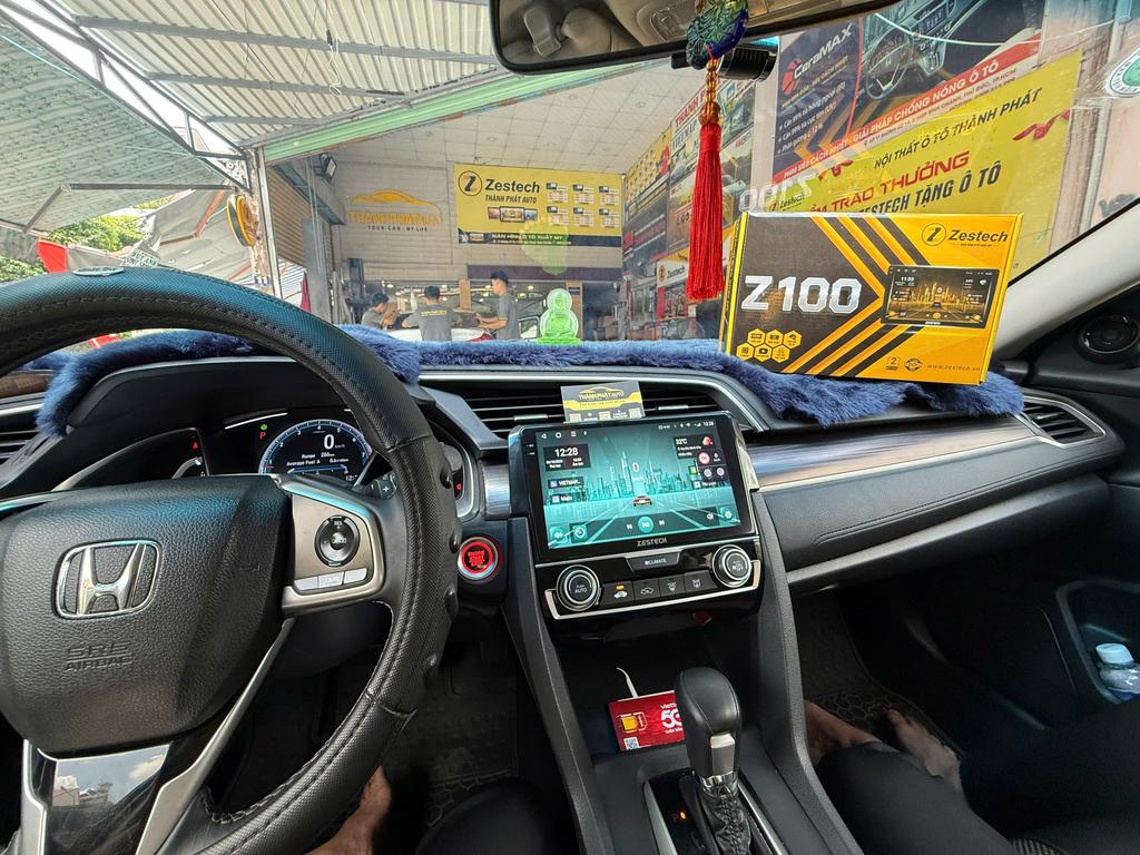 Màn Hình Honda Civic 2021 Android Chính Hãng Lắp Đặt Tận Nơi Uy Tín chính hãng 1