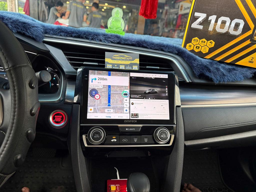 Màn Hình Honda Civic 2021 Android Chính Hãng Lắp Đặt Tận Nơi Uy Tín chính hãng 2