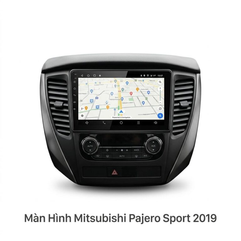 Màn Hình Mitsubishi Pajero Sport 2019 Chính Hãng - Lắp Đặt Tận Nơi TPHCM