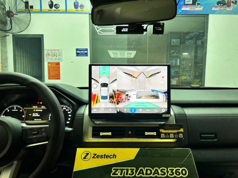 Màn Hình Mitsubishi Triton 2025 Zestech Chính Hãng Lắp Đặt Tận Nơi