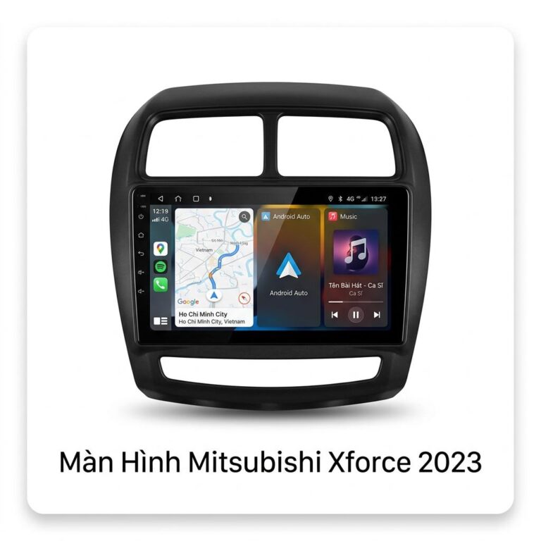 Màn Hình Mitsubishi Xforce 2023 - Lắp Đặt Tận Nơi Uy Tín Tại TPHCM