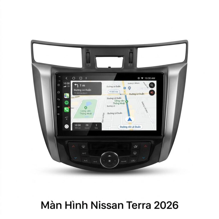 Màn Hình Nissan Terra 2026 Android Cao Cấp Lắp Đặt Tận Nơi