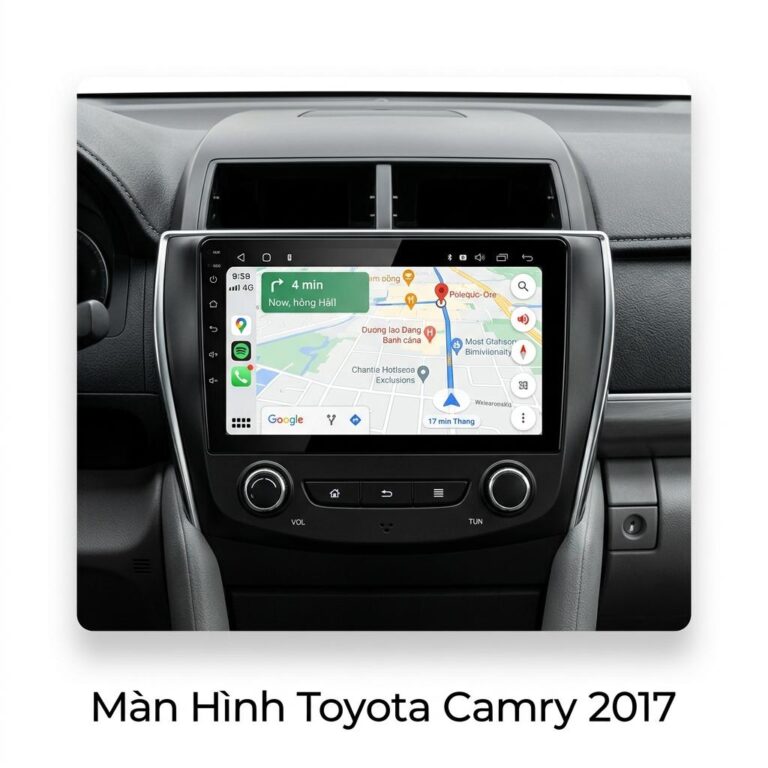 Màn Hình Toyota Camry 2017 Giá Tốt Lắp Đặt Tận Nơi Uy Tín Tại TPHCM